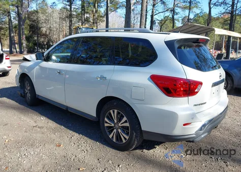 2017 Nissan Pathfinder Sl из США, поврежденный, VIN 5N1DR2MM3HC902020